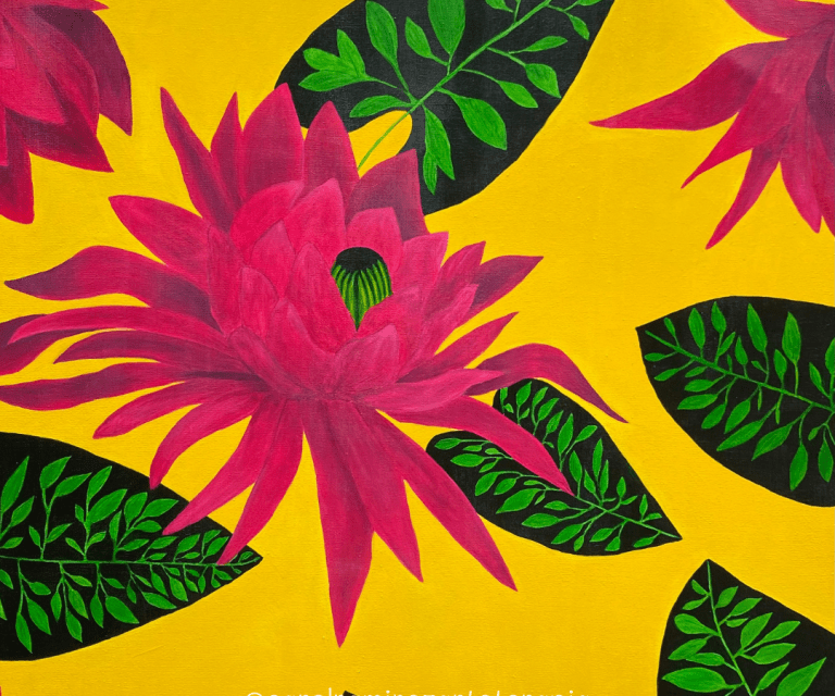 Arte, arteterapia, color, flores, vida, terapia, expresión 